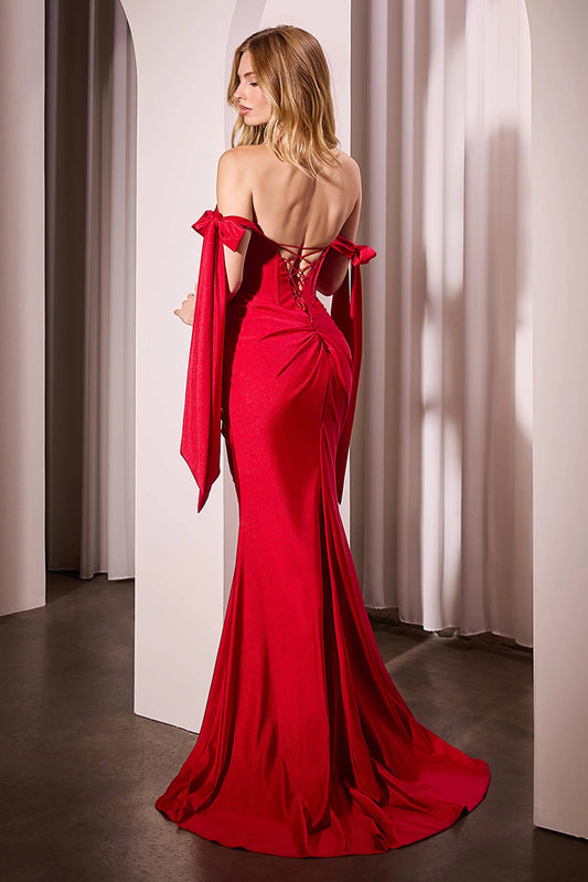 Knightly Gown - Stretch Spandex Dress With Arm Ties