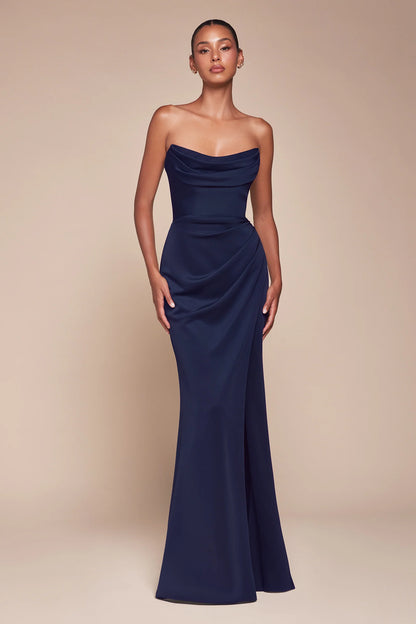 Johanna Gown - Strapless Fitted Gown
