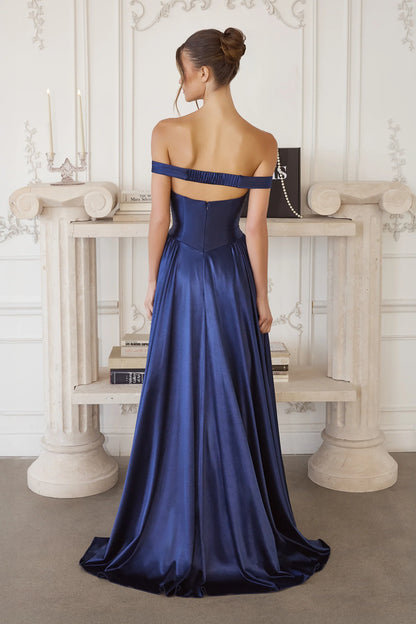 Trista Gown - Satin A-line Dress