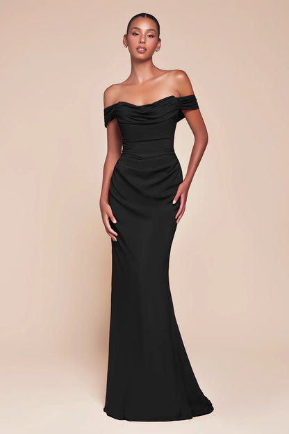 Caitlin Gown - Convertible Tie Chiffon Dress