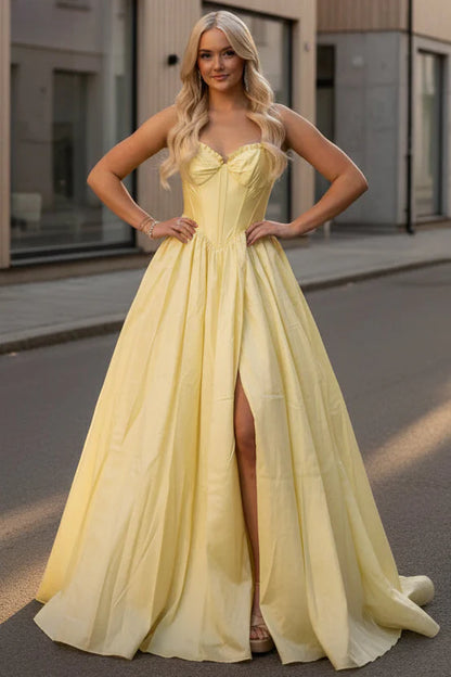42314 - Ava Presley - Corset A-line Ball Gown
