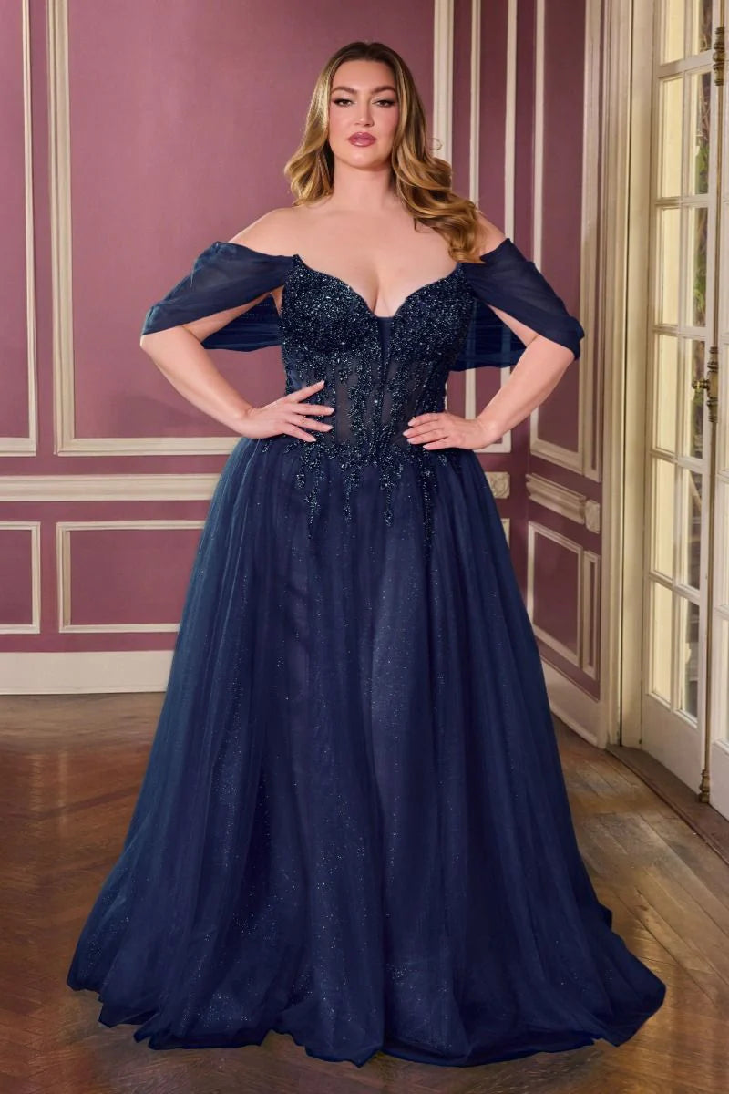 Jolia Gown - A-Line Corset Tulle Dress